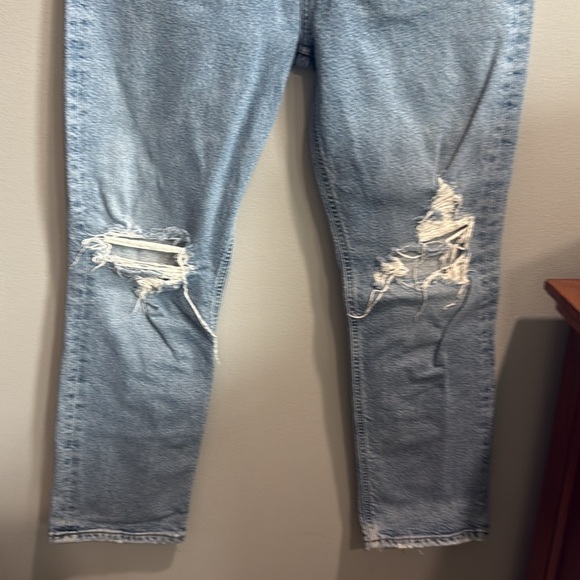 Agolde Light Wash Denim Jeans - Picture 3 of 5